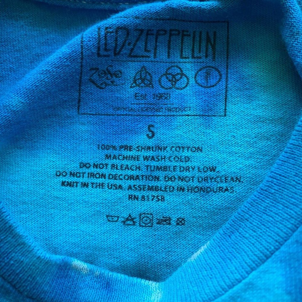 Led Zeppelin tie dye shirt - Picture 5 of 5